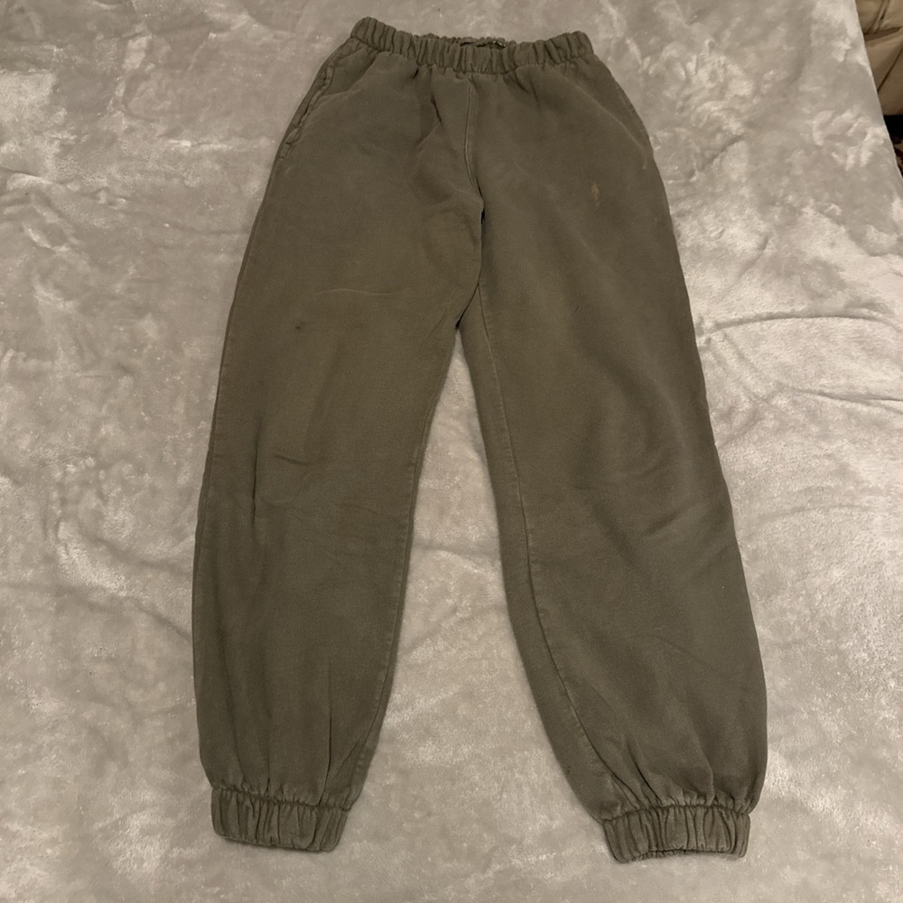 Brandy Melville Olive Jogger Pants